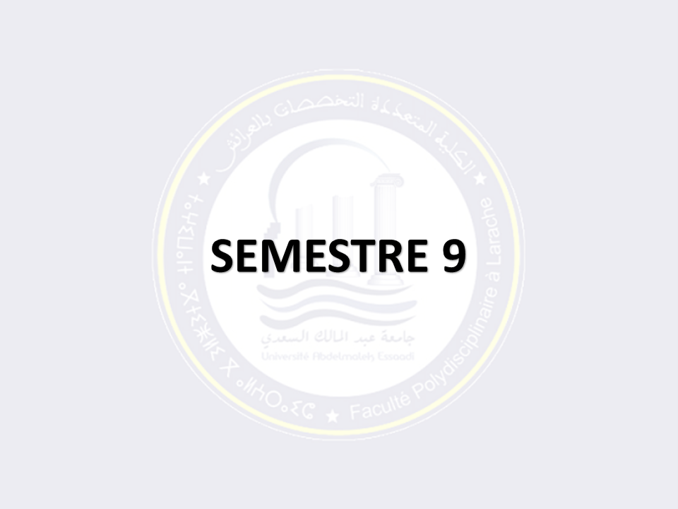 SEMESTRE 9