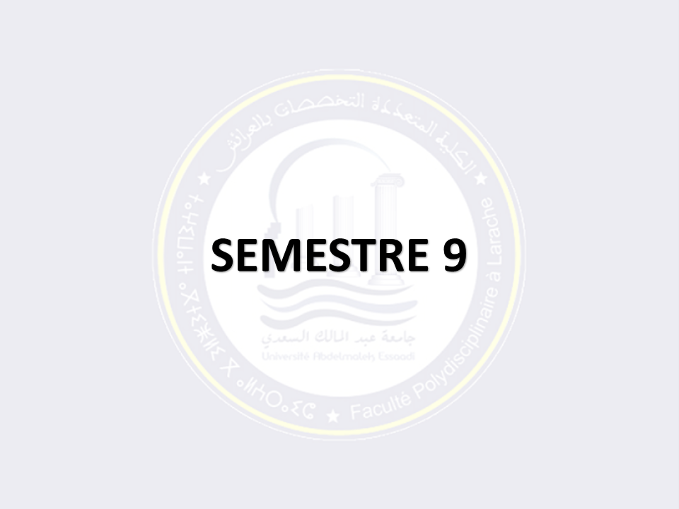 SEMESTRE 9