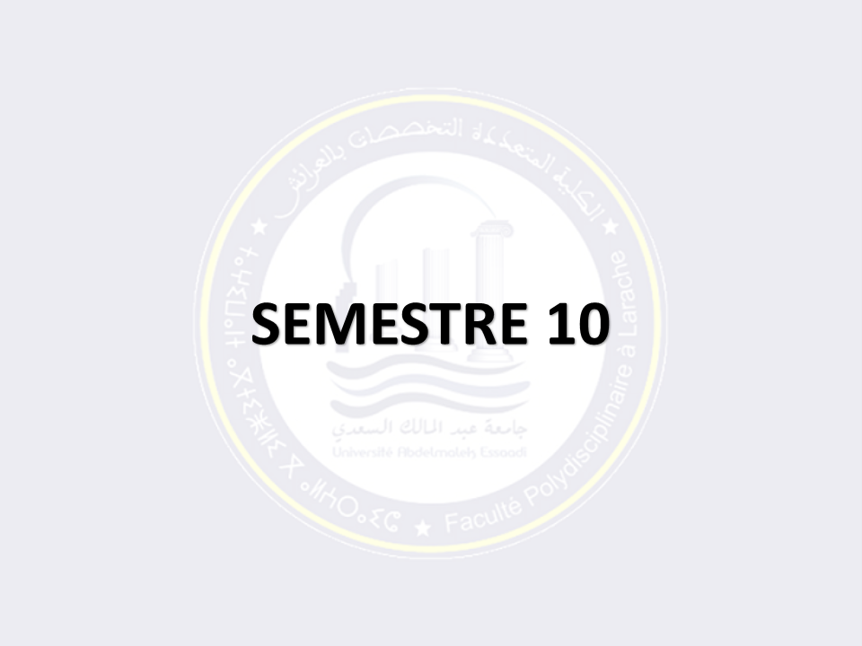 SEMESTRE 10